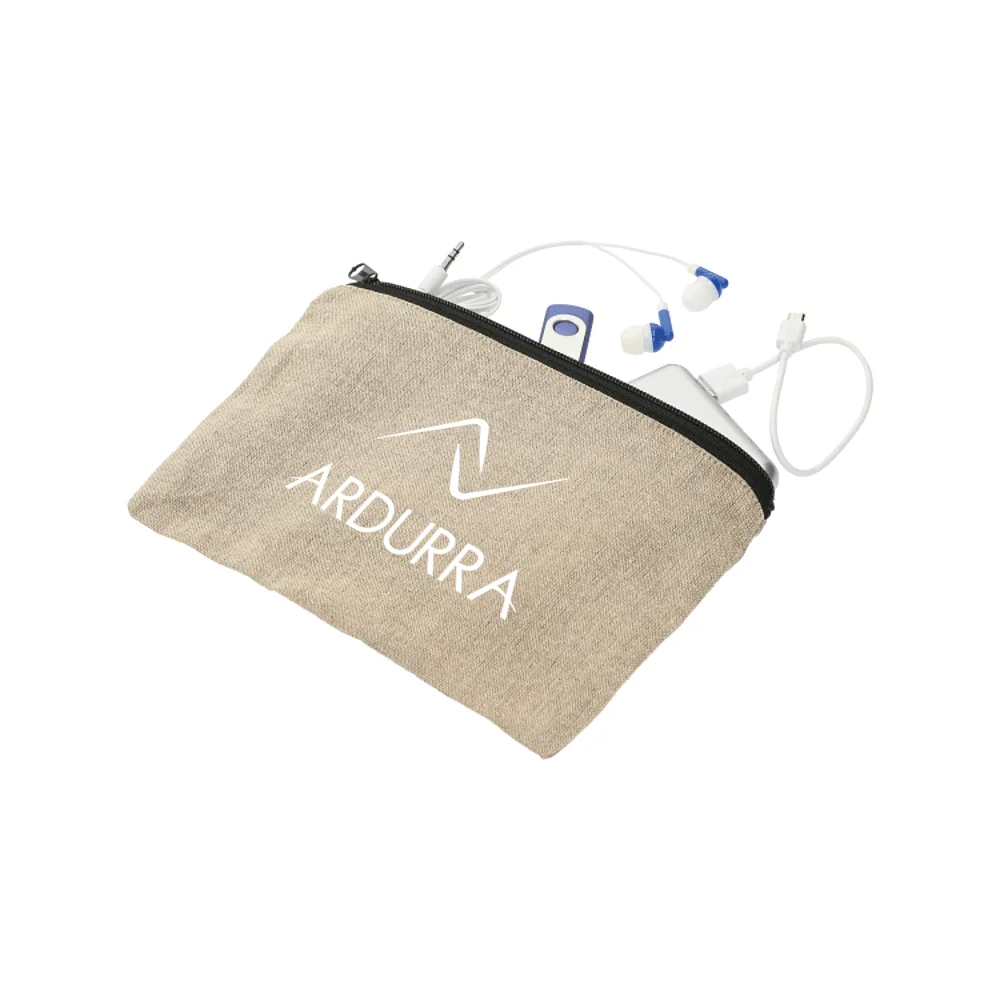 Recycled 5oz Cotton Twill Pouch