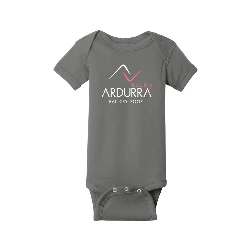 Short Sleeve Baby Rib Bodysuit - Female