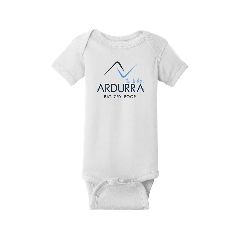 Short Sleeve Baby Rib Bodysuit - Male