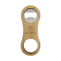 Bamboo Bottle Opener: Rounded