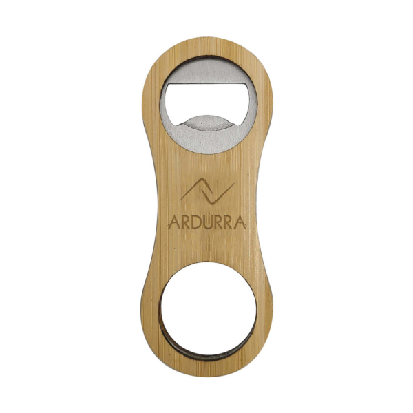 Bamboo Bottle Opener: Rounded