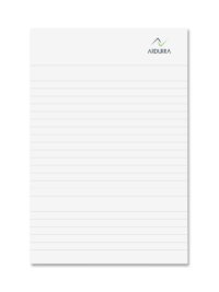 Lined Notepad Half | Pack of 20 units