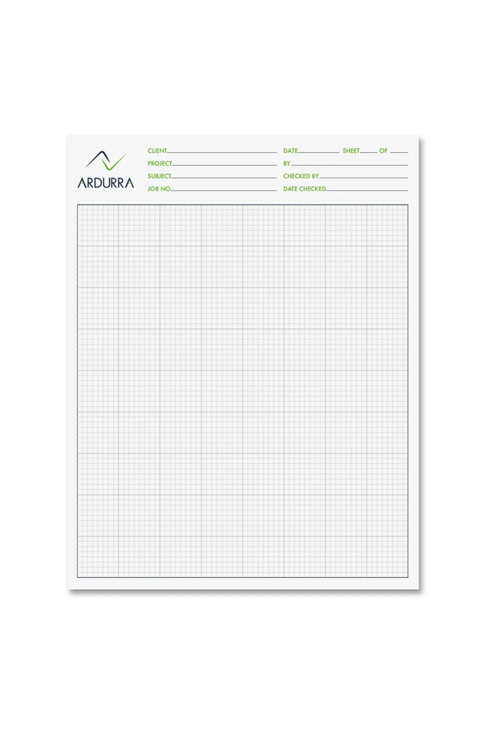 Grid Paper Notepad