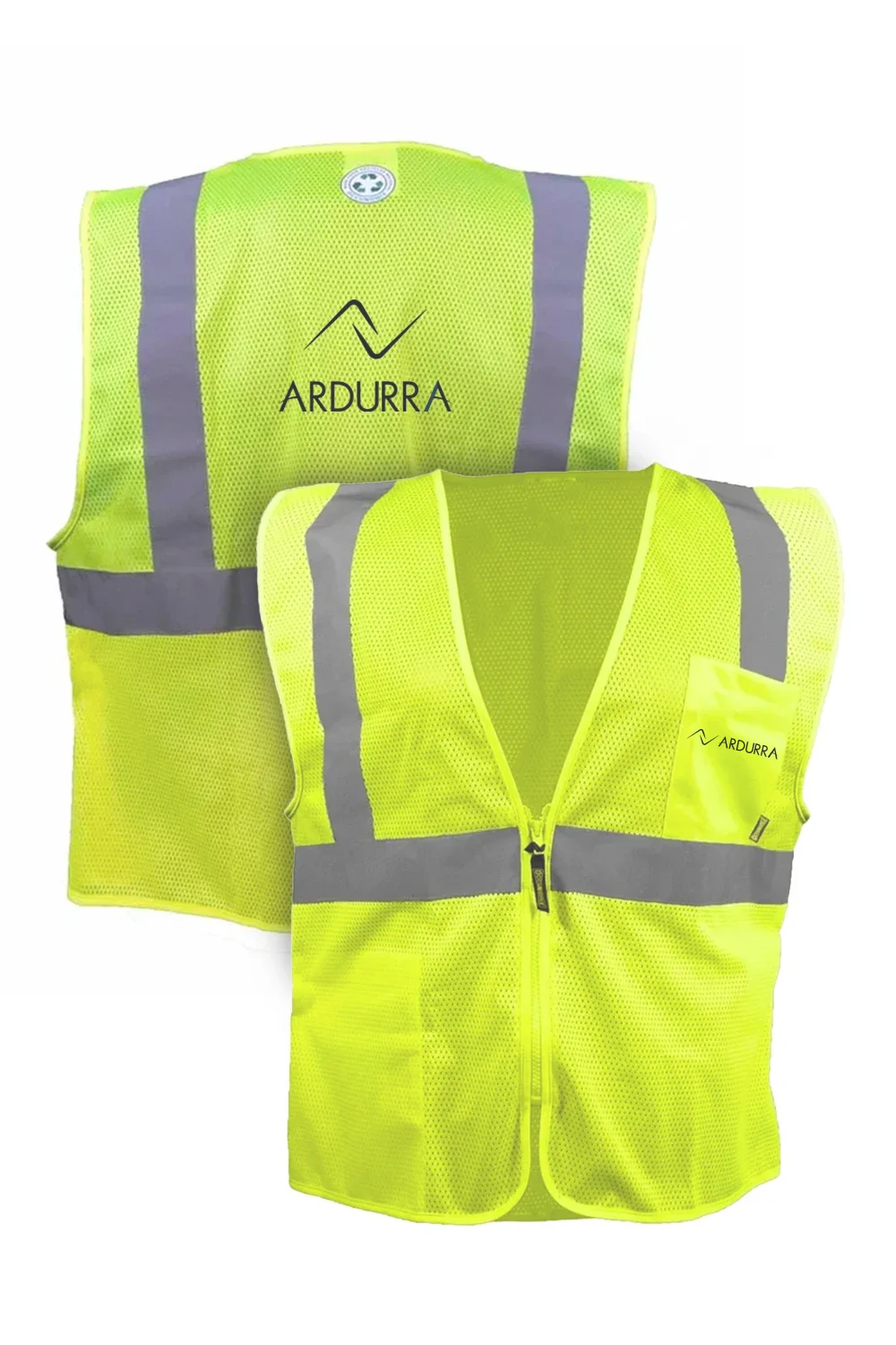 Men's Mesh Vest with Zipper