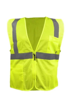 Alternative view of Men's Mesh Vest with Zipper