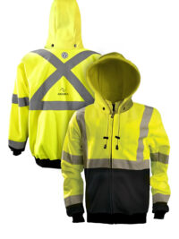 Men's Snap Hood Sweatshirt